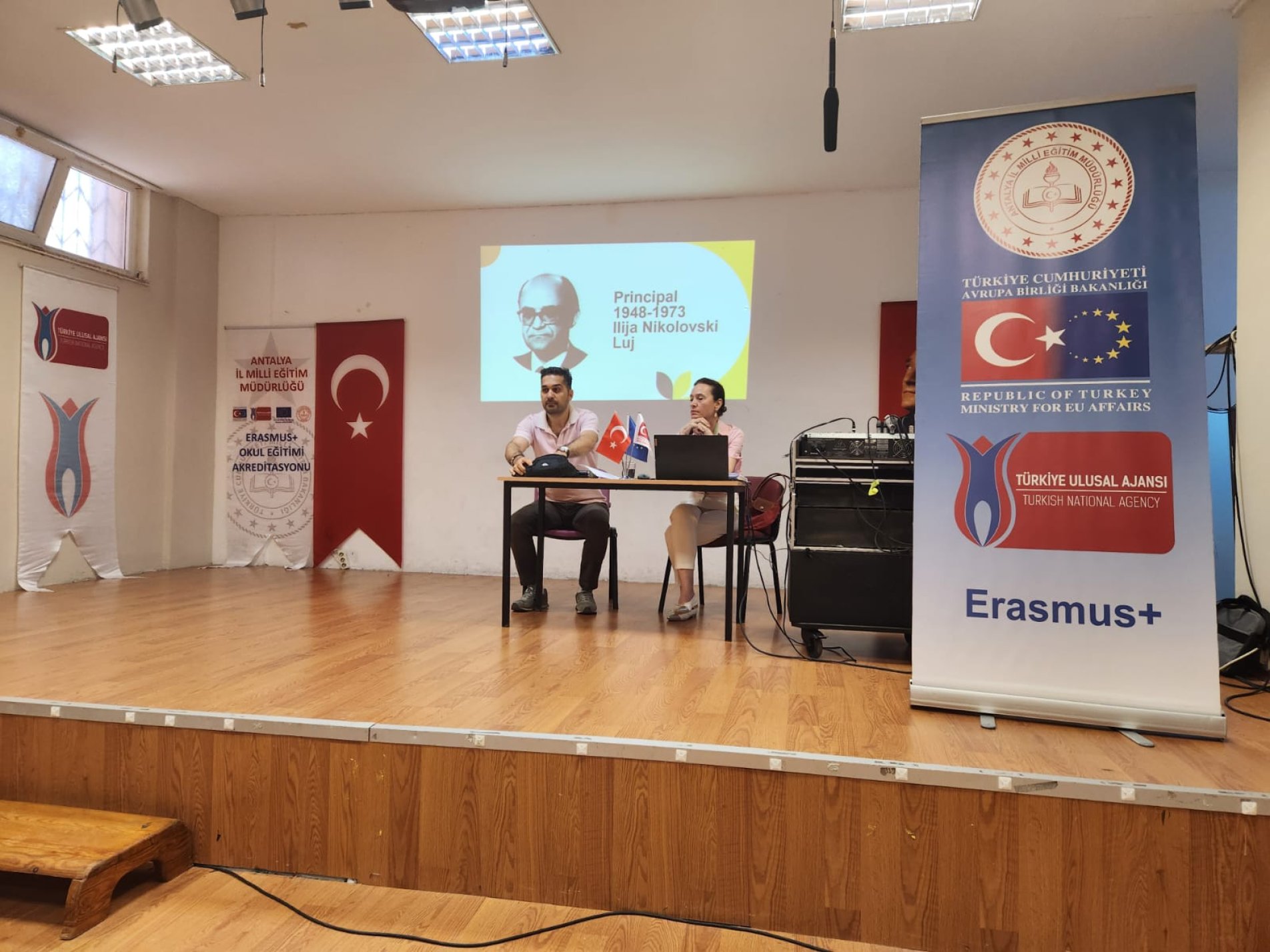 First slide